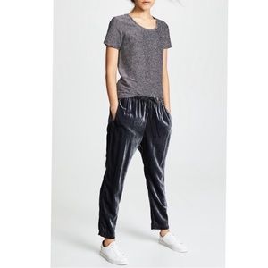 Xirena velvet pants size S Navy Blue